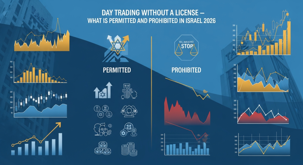 מסחר יומי ללא רישיון ישראל — מדריך מקיף | Addiction2Success